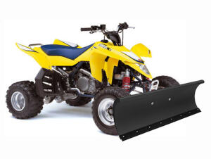 Schneeschild Suzuki LTR 450 152cm schwarz