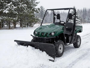 Snow plow for Yamaha YFM 450 / 660 / 700 Rhino/Viking/Wolverine 152 cm quick coupling system