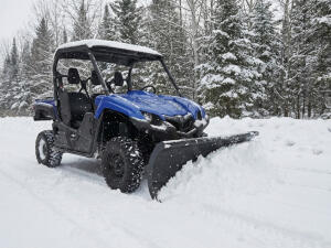 Snow plow for Yamaha YFM 450 / 660 / 700 Rhino/Viking/Wolverine 152 cm quick coupling system