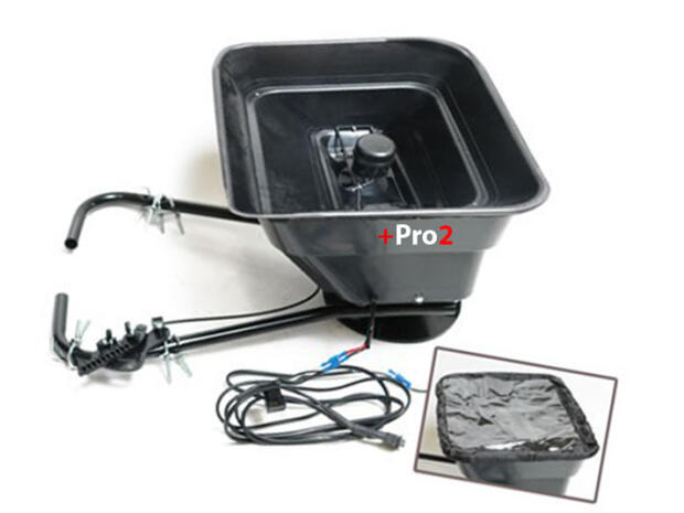 Salzstreuer für Yamaha Grizzly YFM 700 660 550 450 350 Pro2 ATV 12V Streugerät Splittstreuer