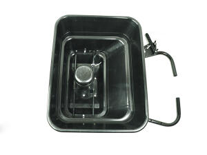 Salzstreuer für Yamaha Grizzly YFM 700 660 550 450 350 Pro2 ATV 12V Streugerät Splittstreuer