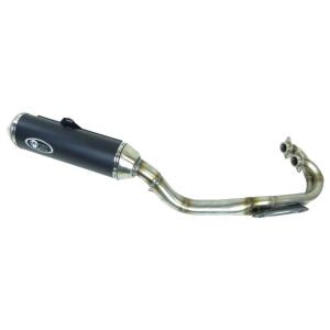 Exhaust System for Adly Herkules Supermoto 500S carbon edition