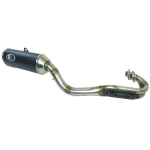 Exhaust System for Adly Herkules Supermoto 500S carbon edition
