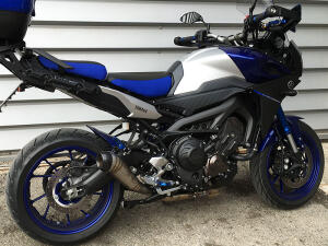 Auspuff Yamaha MT09 im GP carbon Style