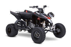 Kotflügelset Suzuki LTR 450 schwarz