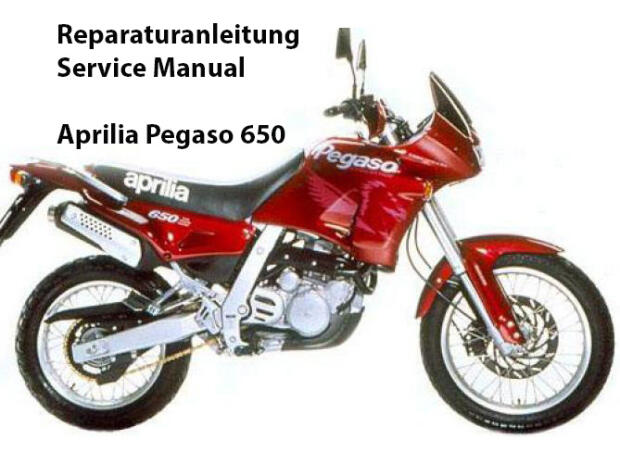 Service repair manual Aprilia Pegaso 650 92