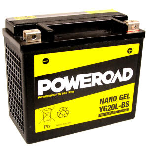 Batterie Gel YTX20L-BS Powerroad