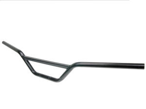 Lenker Stahl Motocross mit Strebe in schwarz 22mm breite 710mm