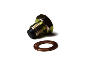 Magnetic oil drain plug for Yamaha DT / RD 80 LCI / LC II