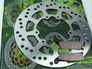 Bremsscheibe für Yamaha TT 600 84-92 vorne mit...