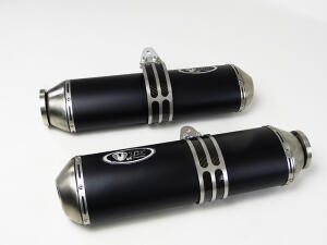 Auspuff Schalldämpfer für KTM 950 Adventure (2007–12) mit ABE