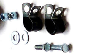 Clamp for silencer Benz