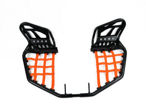 Nerfbar Kawasaki KFX 700 mit Heelguard orange