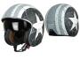 Casque Jet Sprint Rebel étoile Origine Matt Grey