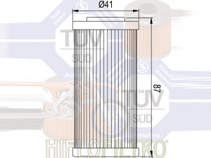 Ölfilter Hiflo HF611 für Husqvarna TE TC SMR