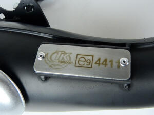 Exhaust for Piaggio Sfera 50 / ET2 / LX 50 / LXV / S 50