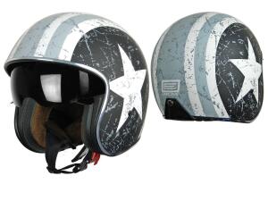 Helmet Jet Origine Sprint Rebel Star Matt Grey  58/M