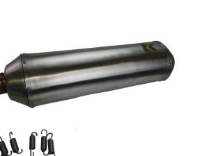 Auspuff für KTM Duke 640 LC4 Edelstahl mit Tuningkrümmer