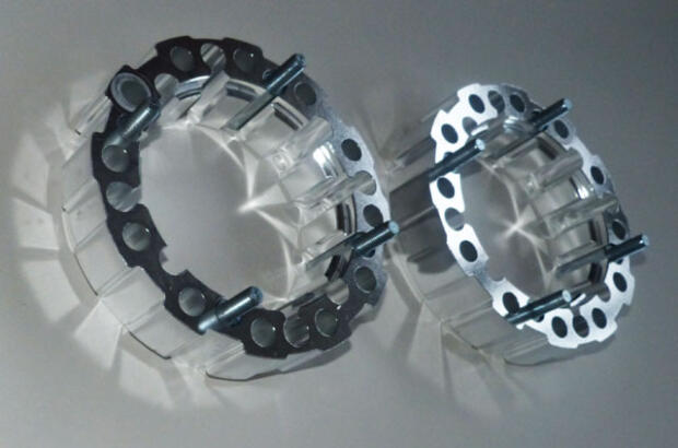 Spurverbreiterungen Quad ATV 144 mm - 136 mm Lochkreis 35mm hinten und vorne