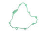 Generator cover gasket Derbi Senda/Terra 125