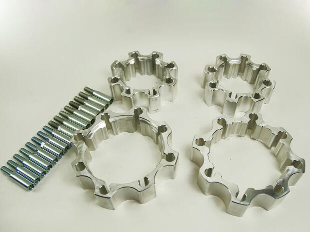 Spurverbreiterung Kymco Supermoto 300 Komplettset vorne und hinten