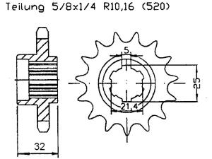 Ritzel Z.17 Herkules Adly Hurricane Canyon 280 / 320