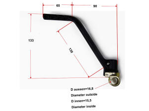 Kickstarter Husqvarna TE 125 Kick Starter