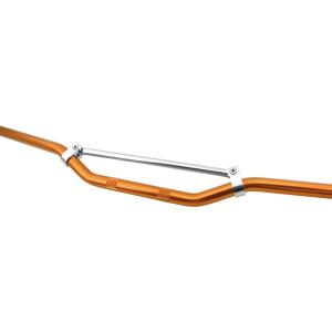 Lenker Moto Cross Enduro Aluminium mit Strebe 22mm orange