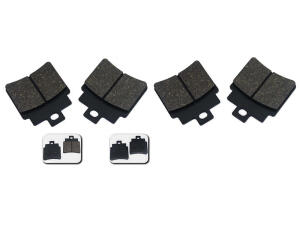 Bremsbeläge x2 EBC Bremsklötze vorne + hinten...