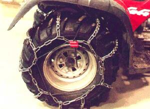 Schneeketten Kymco MXU 250 / 300, MXU 300 R hinten