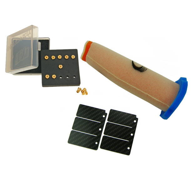 Racing reeds carbon + air filter Kawasaki KMX 125 Stage 2 Racing + 11 jets