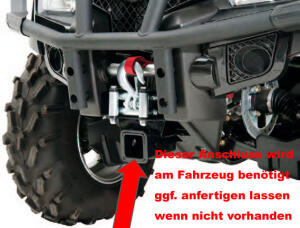 Schneeschild ATV 158cm Swisher