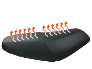 Carbon Sitzheizung Profi Universal Matte für Roller Quad Moped Motorrad Scooter