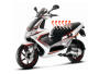 Carbon Seat Heater 12 V for Gilera Scooter 40x20cm 2-Level