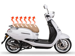 Sitzheizung Carbon Kreidler Roller