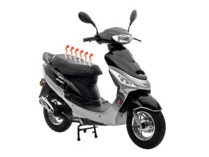 Sitzheizung Carbon Nova Motors Roller