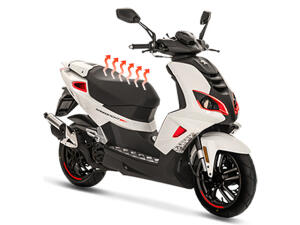 Sitzheizung Carbon Peugeot Roller