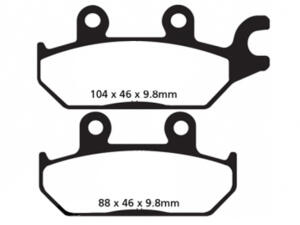 Pastiglie freni KTM 620 LC4 96-00 anteriori