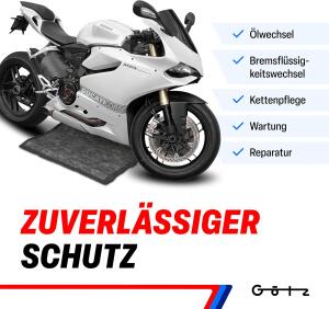 Ölmatte für Motorrad, Quad, ATV, UTV 2 Stück zur Aufnahme von Altöl