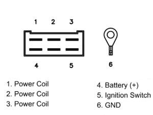 Regler Aprilia SX 125 Laderegler Gleichrichter