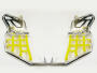 Nerf Bar Yamaha Raptor YFM 700 R yellow