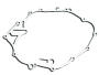 Joint de couvercle dembrayage Yamaha XT 660 R X Z ZA Tenere