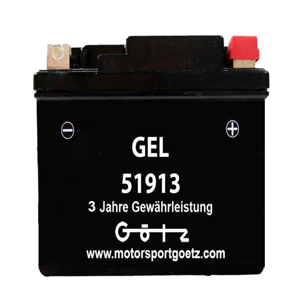 Batterie Gel YB3L-A für Cagiva T4R 350 / 500