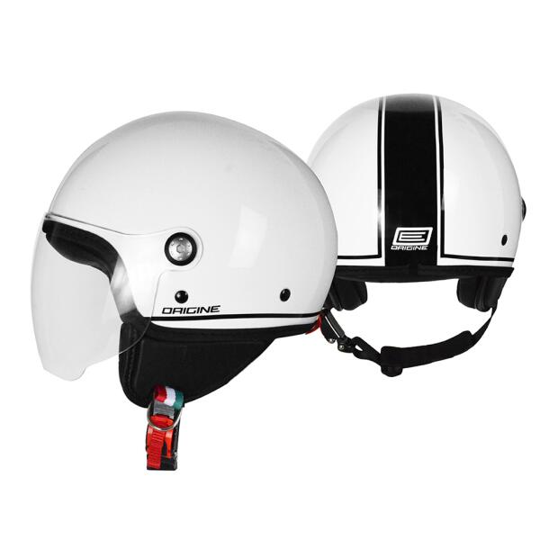 Jet Helmet Origine Mio Dandy White 64/XXL