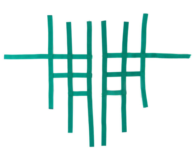 Nerfbar Netz SMC Nerf bar R1 green 3+1