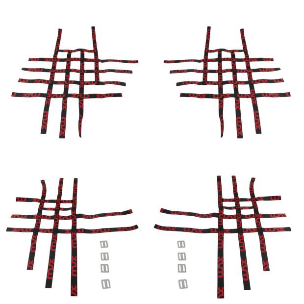 Nerfbar Netz CAN AM DS 450EFI rot Nerf bar Q1