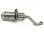 Exhaust Yamaha XT 600 43F 84-86 slip on with e-mark inox edition