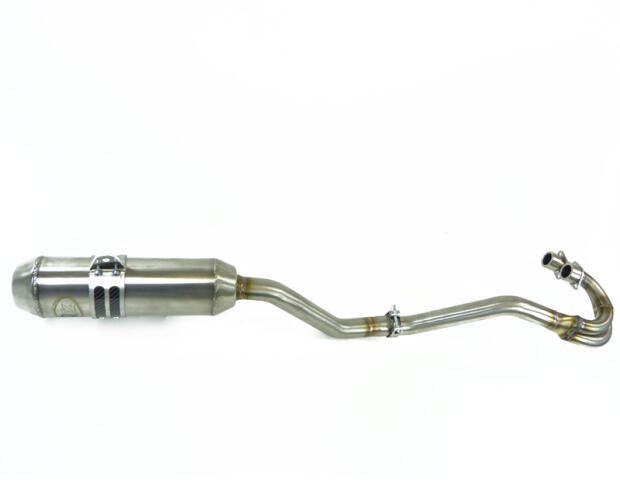 Auspuff für Yamaha XT 600 Z Tenere Edelstahl mit Tuning Krümmer