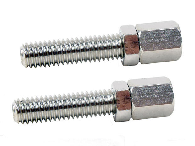 2x Bowdenzug Zug Einstellschraube 6 mm Hercules Zündapp Kreider Mofa