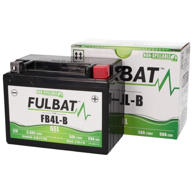 Batterie Gel YTX4L-BS / FTX4L / 50314 / YTX5L-BS mit 5 ah